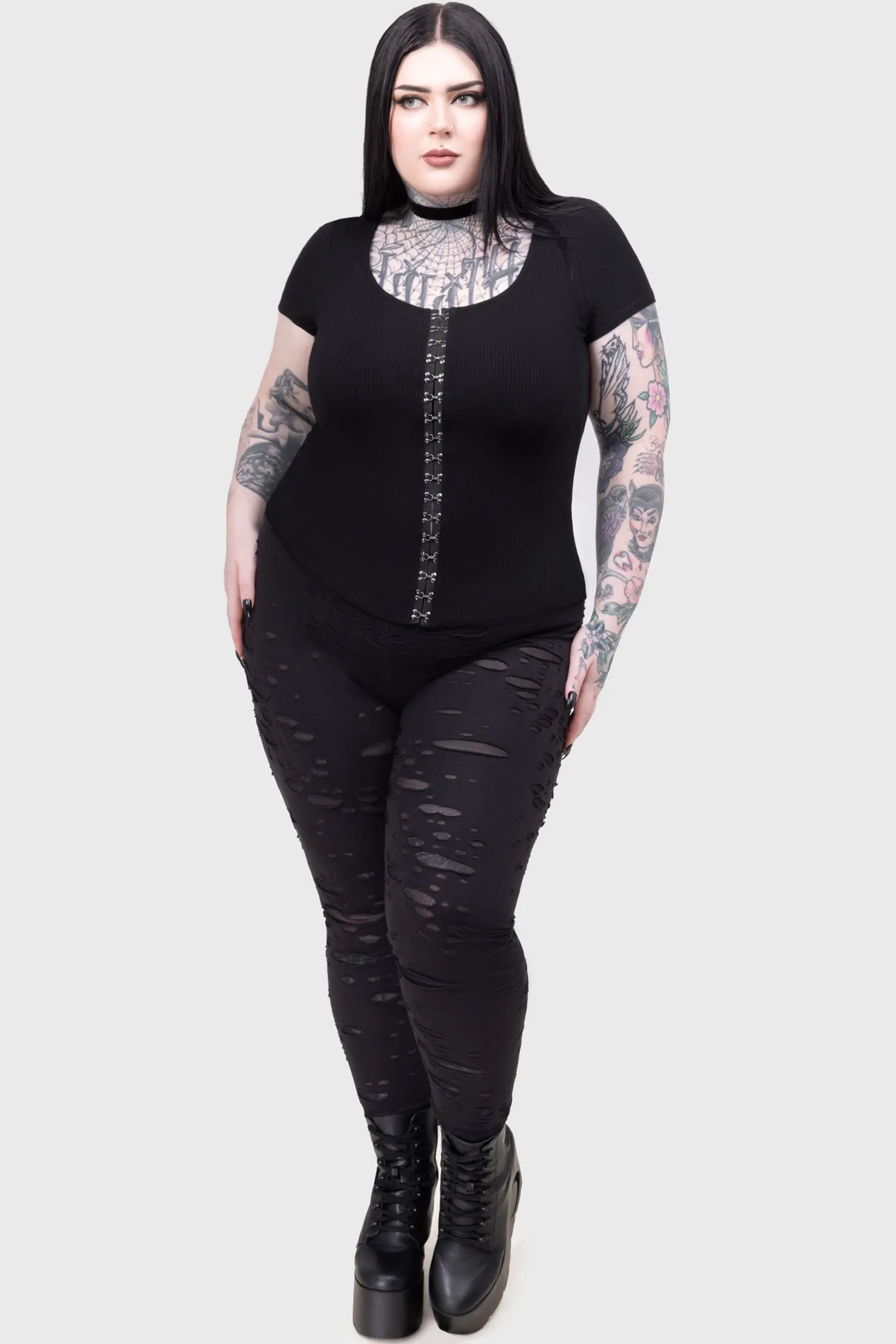 Marrowgate Leggings sold by Killstar product image thumbnail 5
