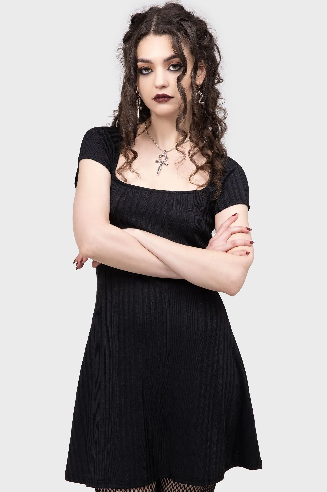 Nocturnee Dress sold by Killstar product image thumbnail 4