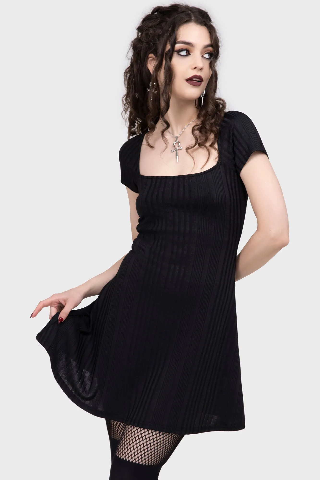 Nocturnee Dress sold by Killstar product image thumbnail 2