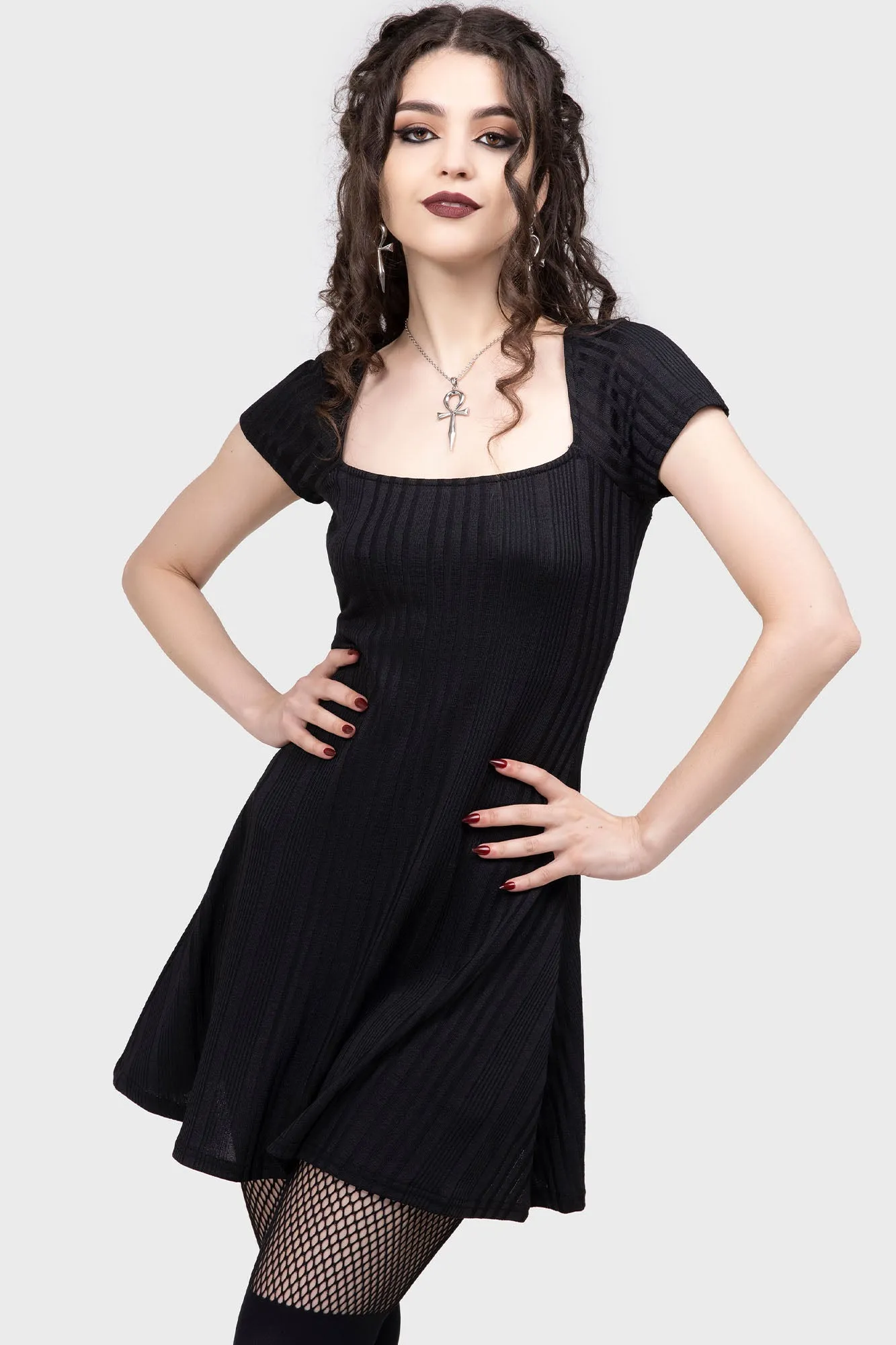 Nocturnee Dress sold by Killstar product image thumbnail 3
