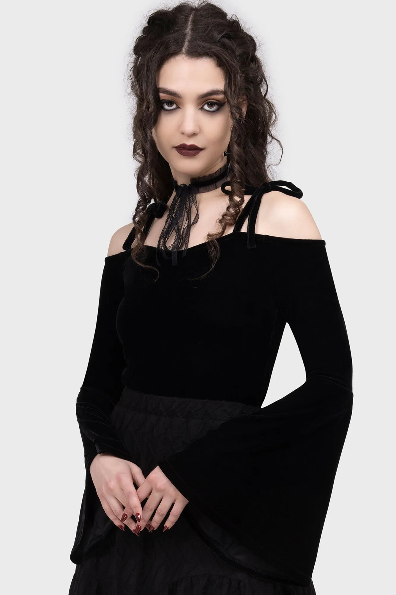 Mortisia Top sold by Killstar product image thumbnail 2