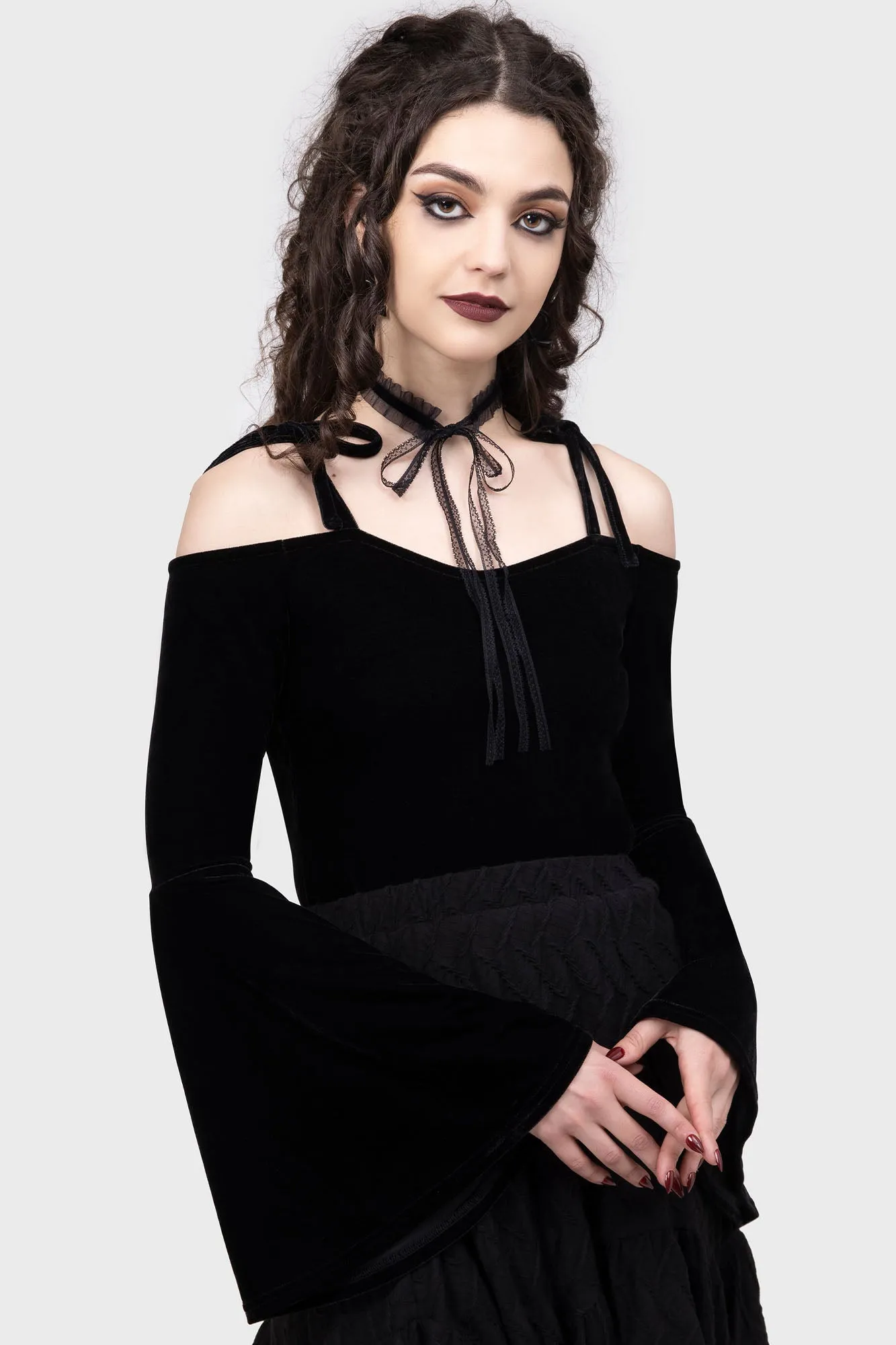 Mortisia Top sold by Killstar product image thumbnail 4