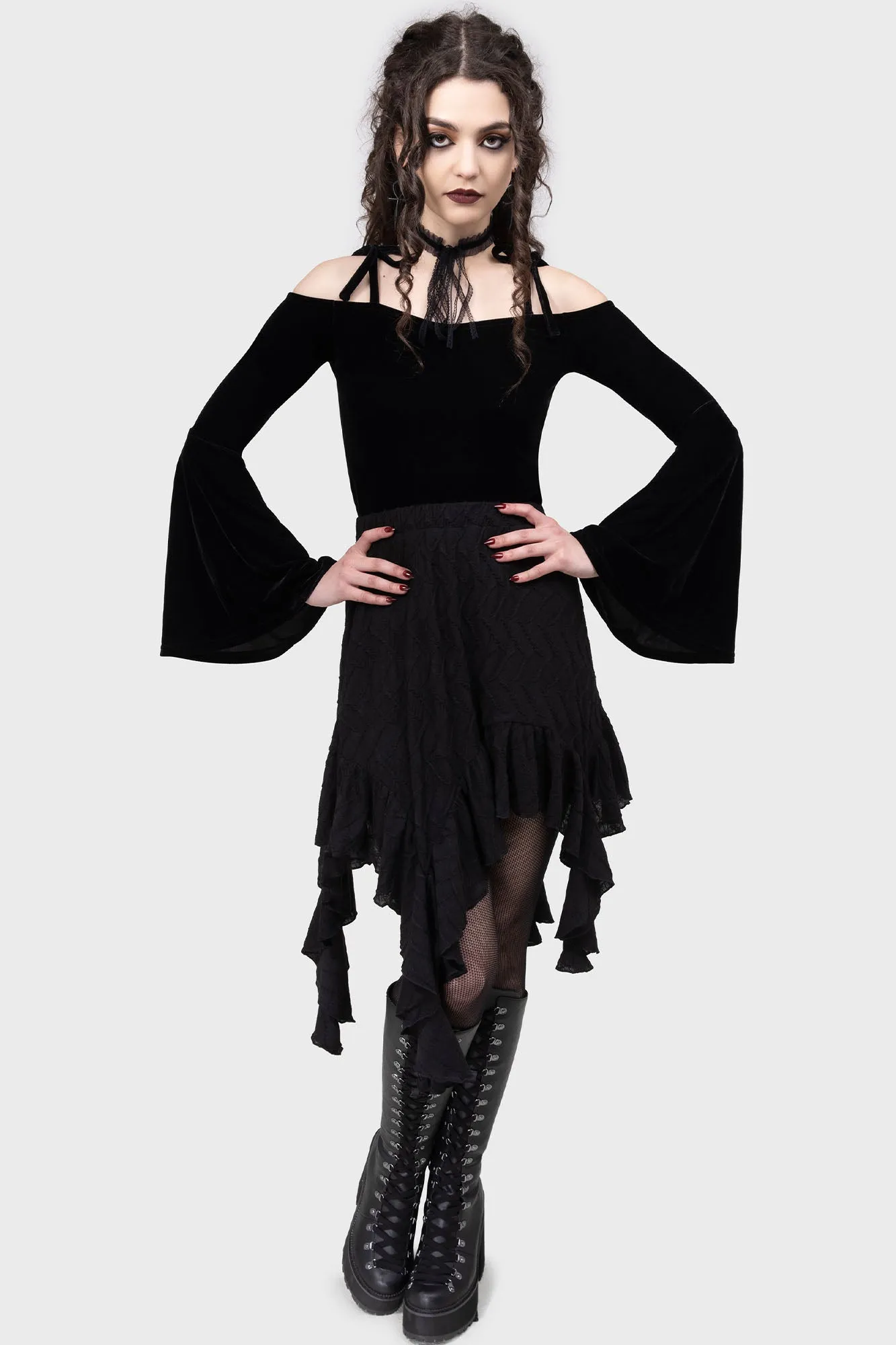Mortisia Top sold by Killstar