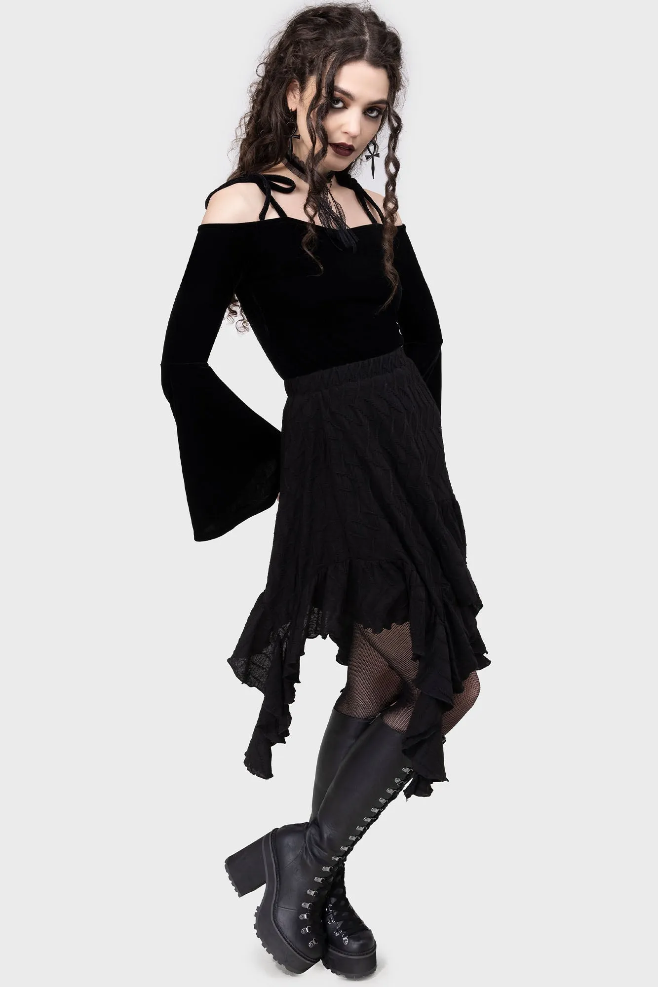 Mortisia Top sold by Killstar product image thumbnail 3