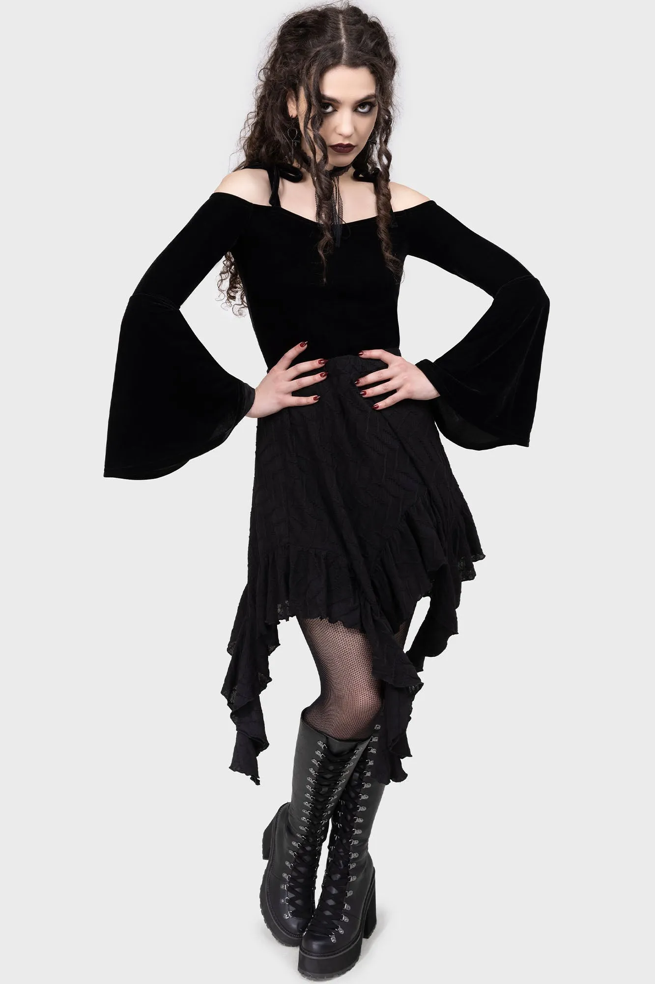 Mortisia Top sold by Killstar product image thumbnail 5