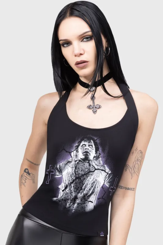 Unclean Spirit Halter Top sold by Killstar