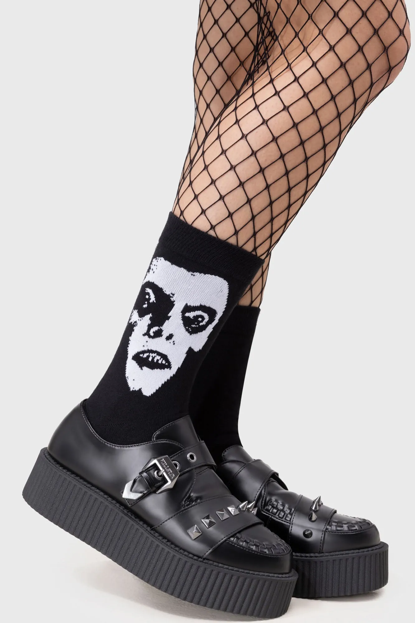 Pazuzu Socks sold by Killstar product image thumbnail 2