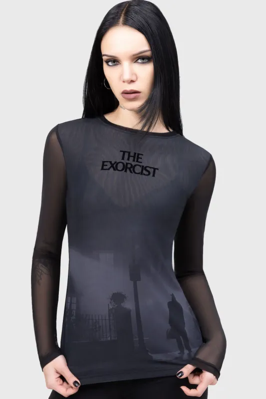 The Exorcist Long Sleeve Top sold by Killstar