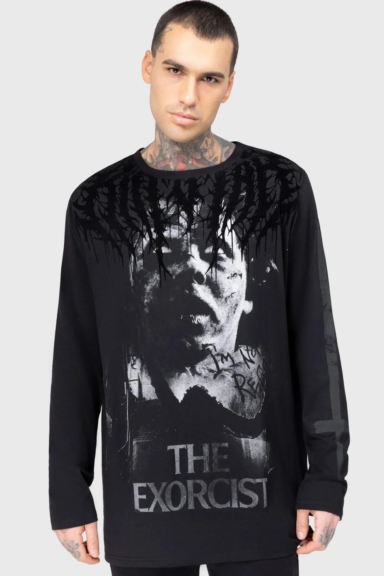 I'm Not Regan Long Sleeved Top sold by Killstar product image thumbnail 3