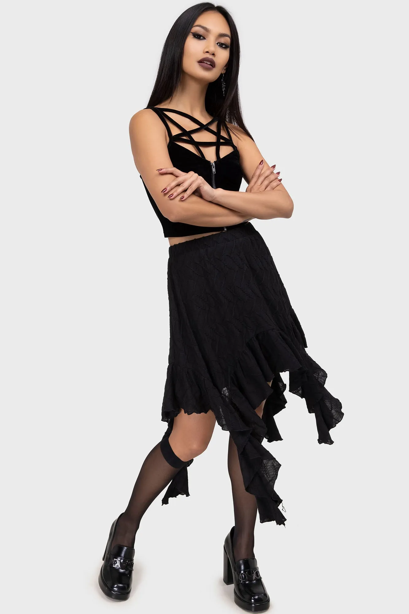 Quiet Meadow Skirt sold by Killstar product image thumbnail 2