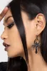 Mourning Ankh Earrings sold by Killstar