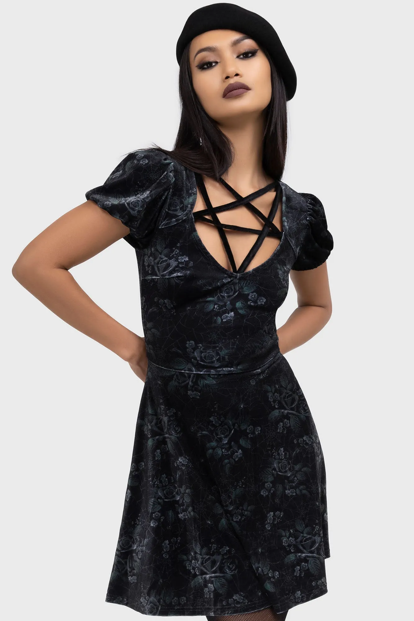 Moonlit Pentacle Dress sold by Killstar product image thumbnail 3