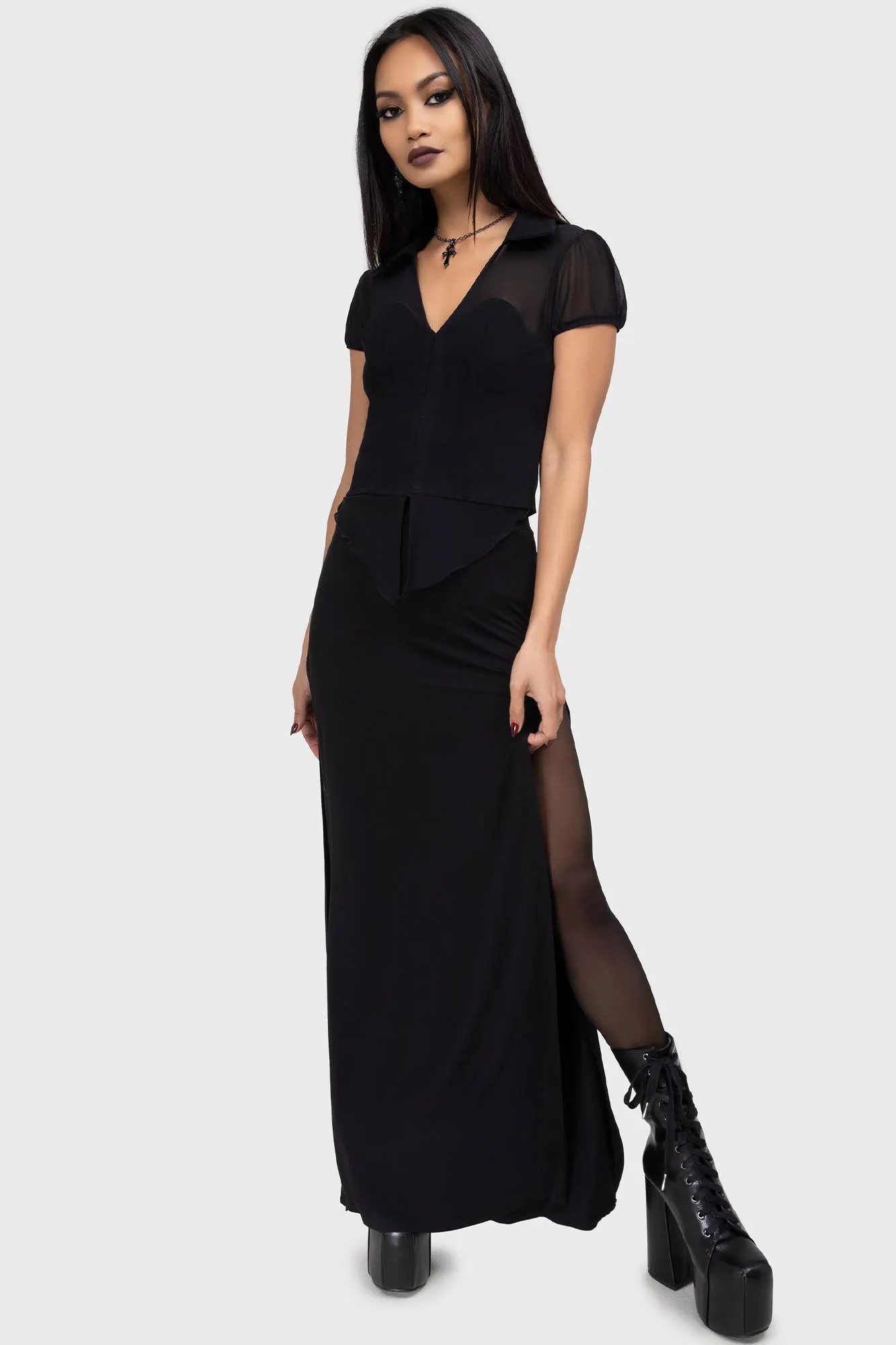 Cryptic Cora Top sold by Killstar product image thumbnail 2