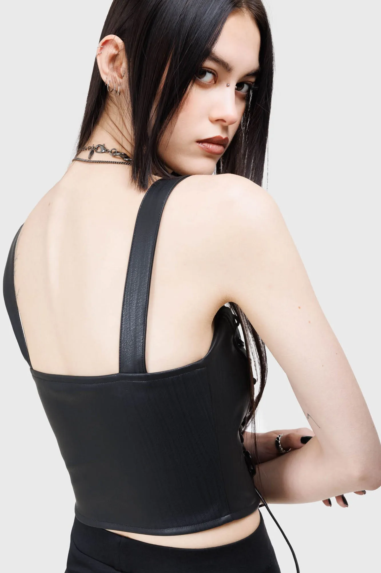 Nyxian Corset Top sold by Killstar product image thumbnail 4
