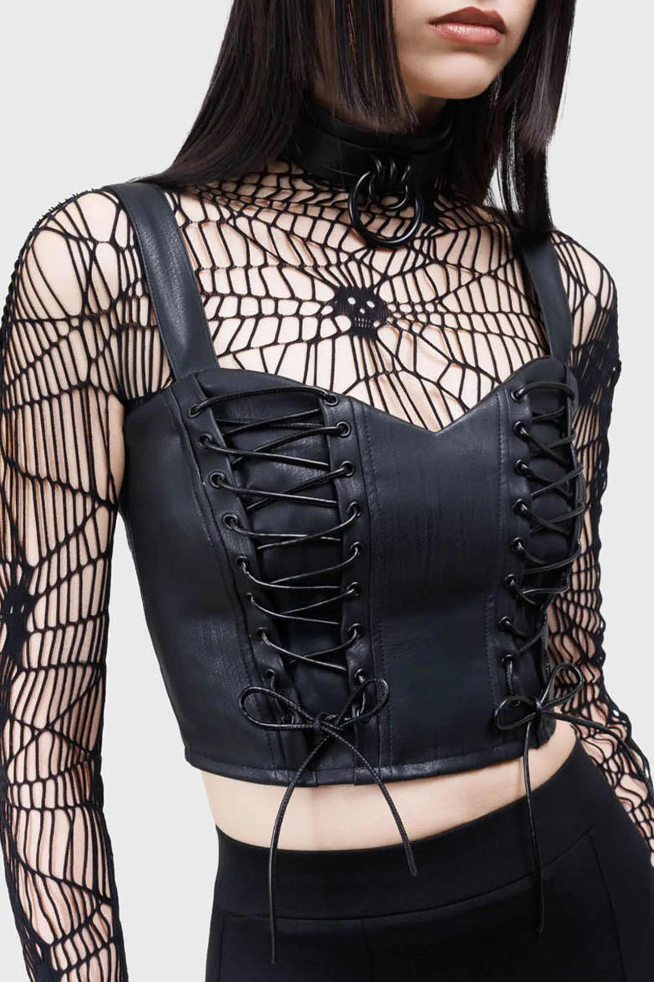 Nyxian Corset Top sold by Killstar product image thumbnail 2