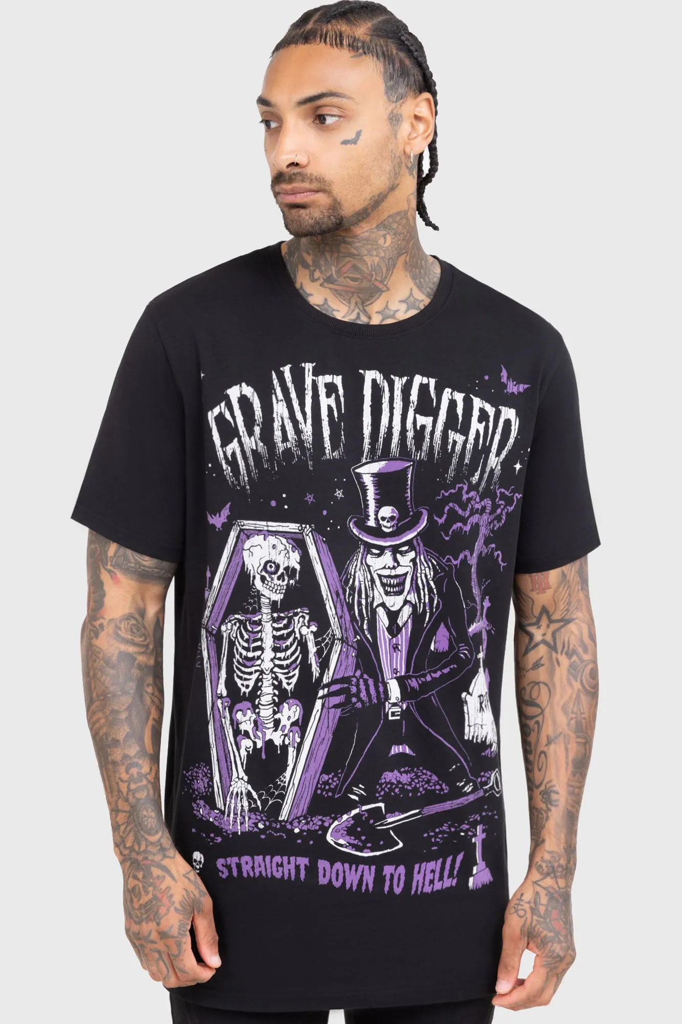 Grave Digger T-Shirt sold by Killstar