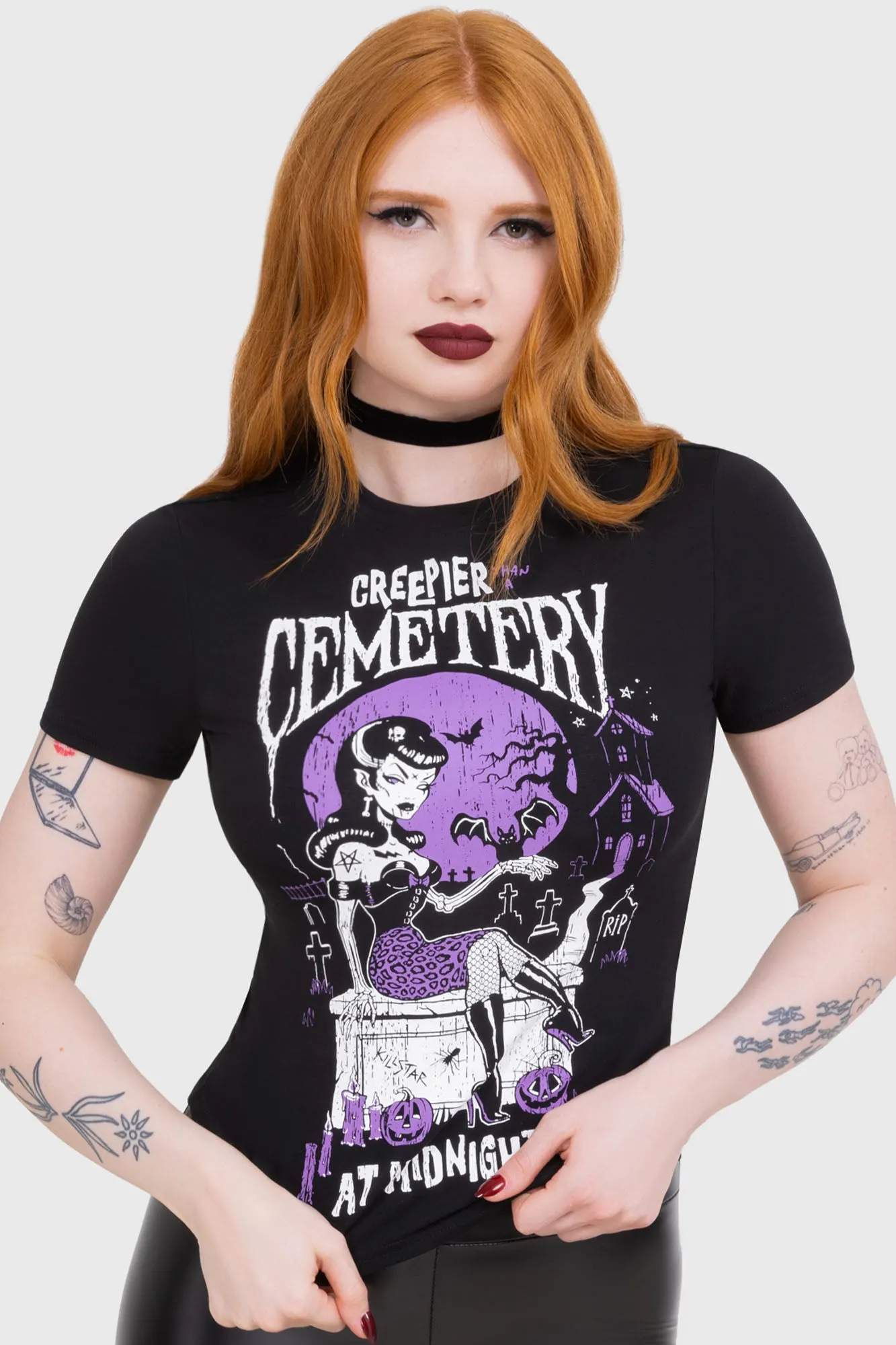 Cemetery T-Shirt sold by Killstar