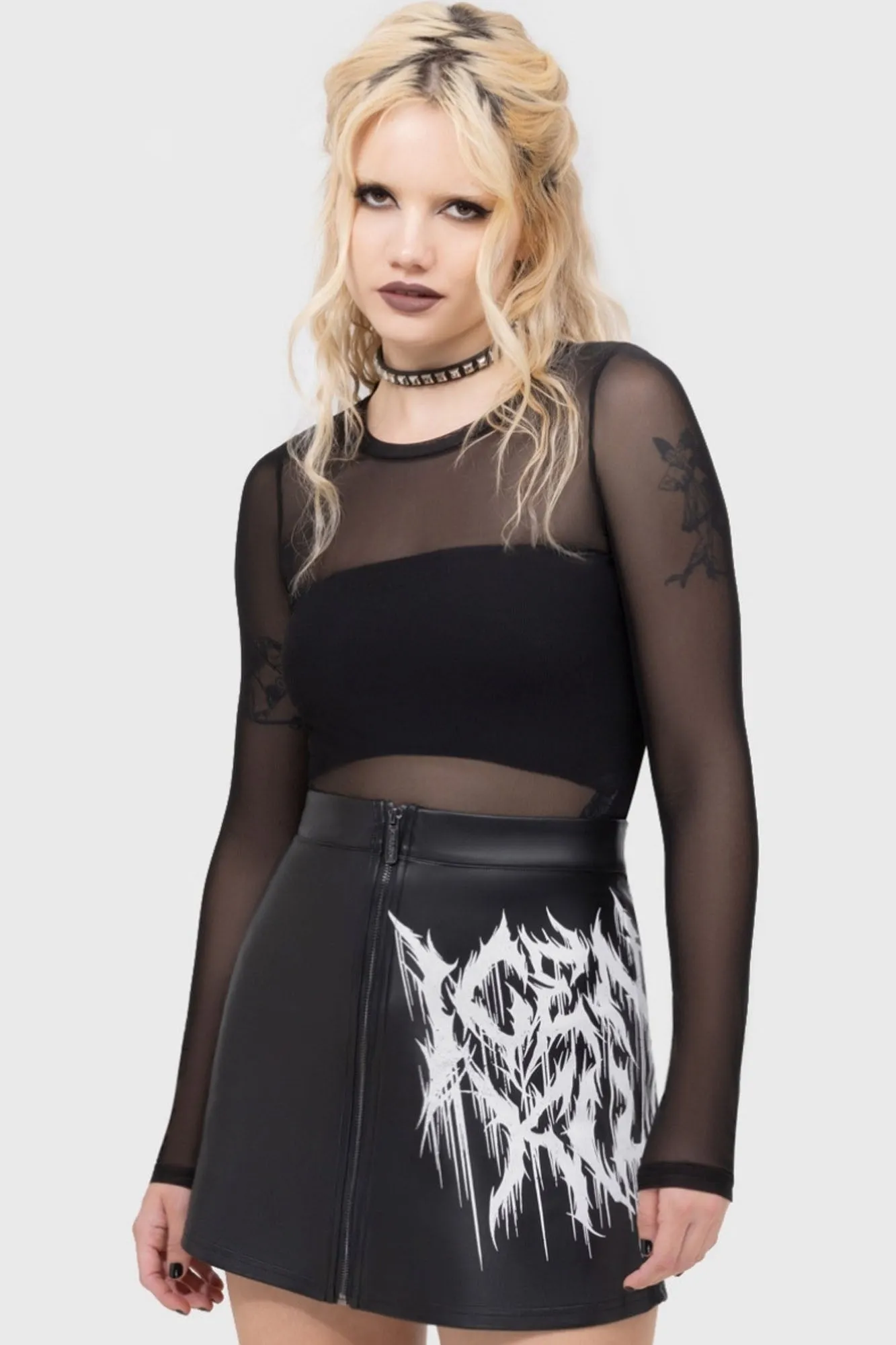 Byte Mesh Top sold by Killstar product image thumbnail 2