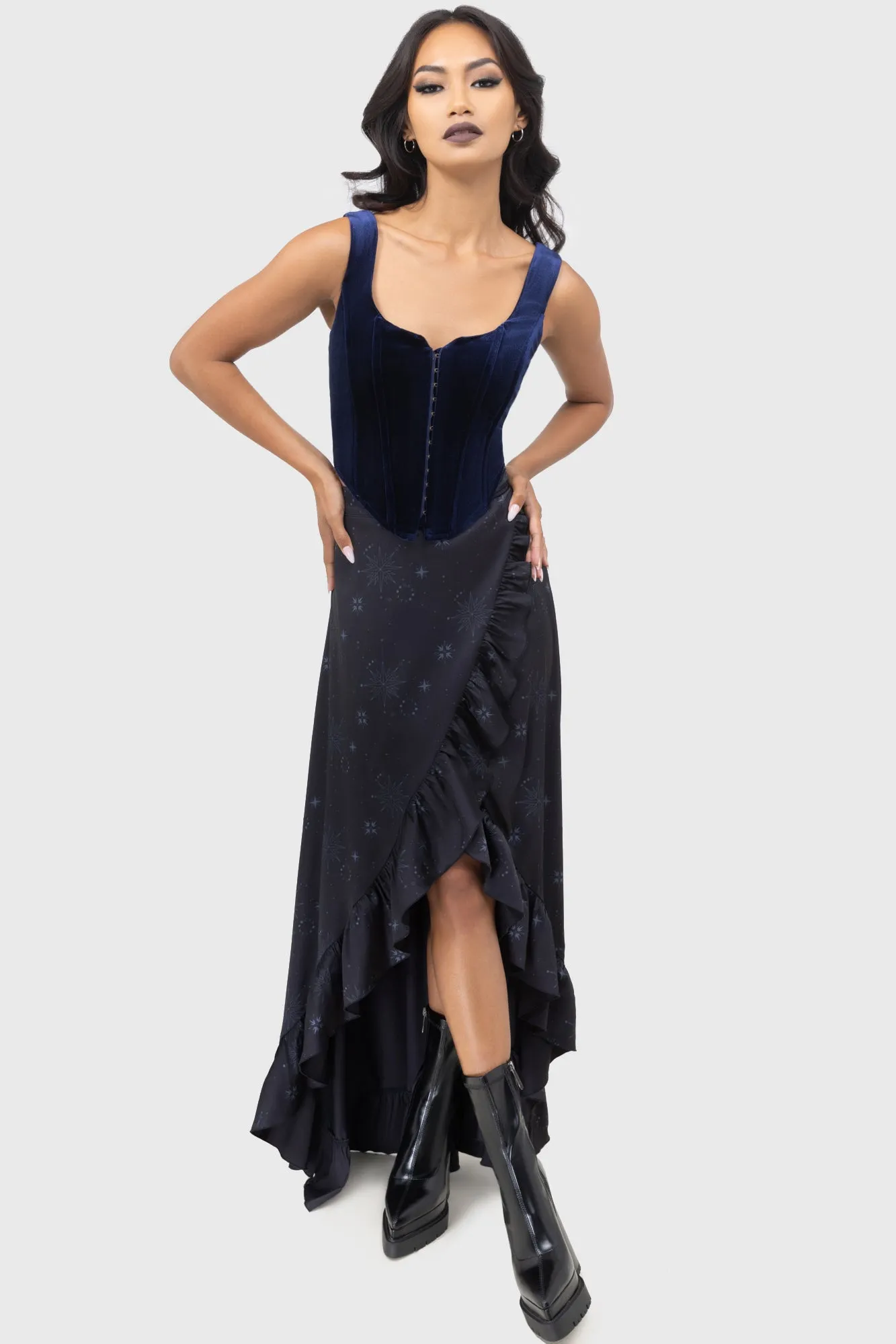 Moon Mourning Corset sold by Killstar product image thumbnail 3