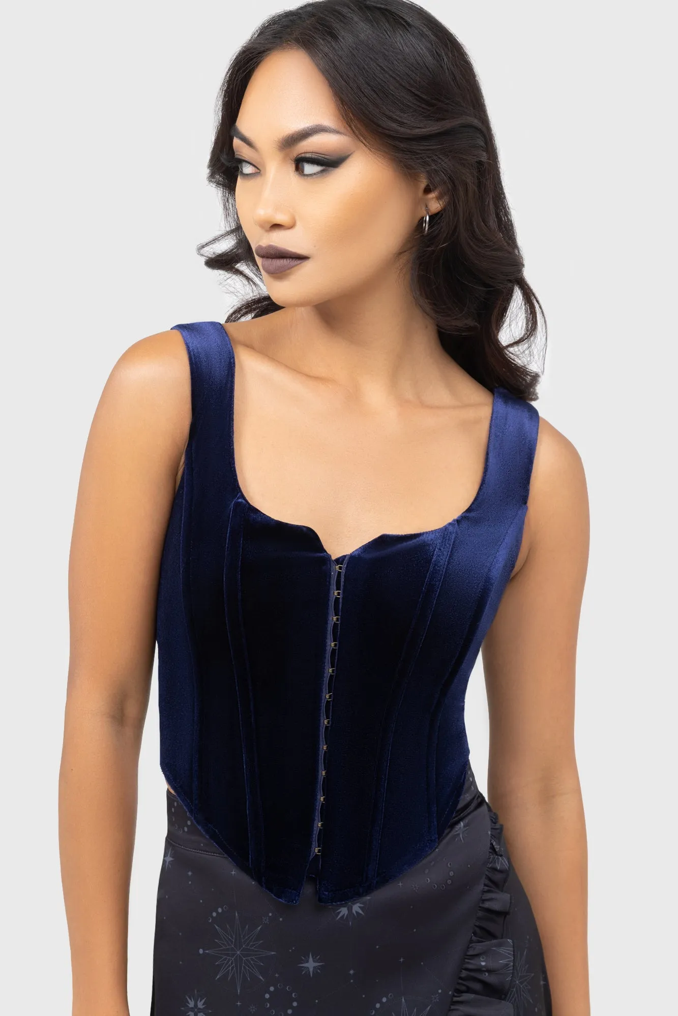 Moon Mourning Corset sold by Killstar product image thumbnail 4