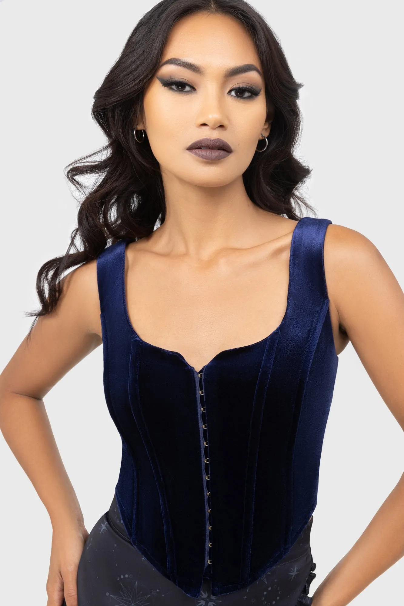Moon Mourning Corset sold by Killstar product image thumbnail 5