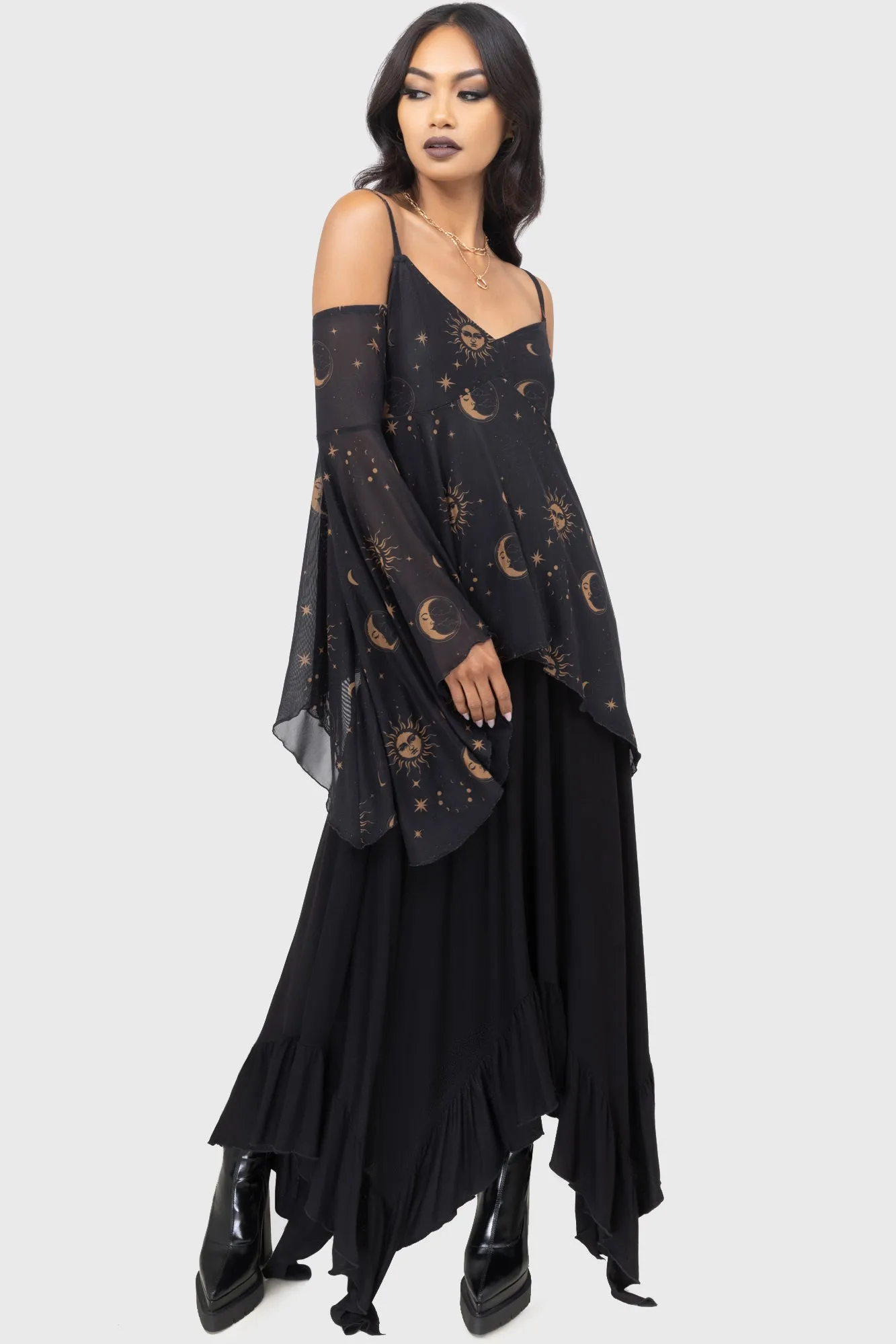 Nocturnova Top sold by Killstar product image thumbnail 2