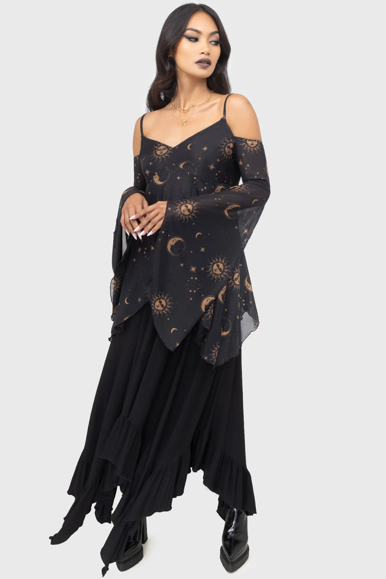 Nocturnova Top sold by Killstar product image thumbnail 5