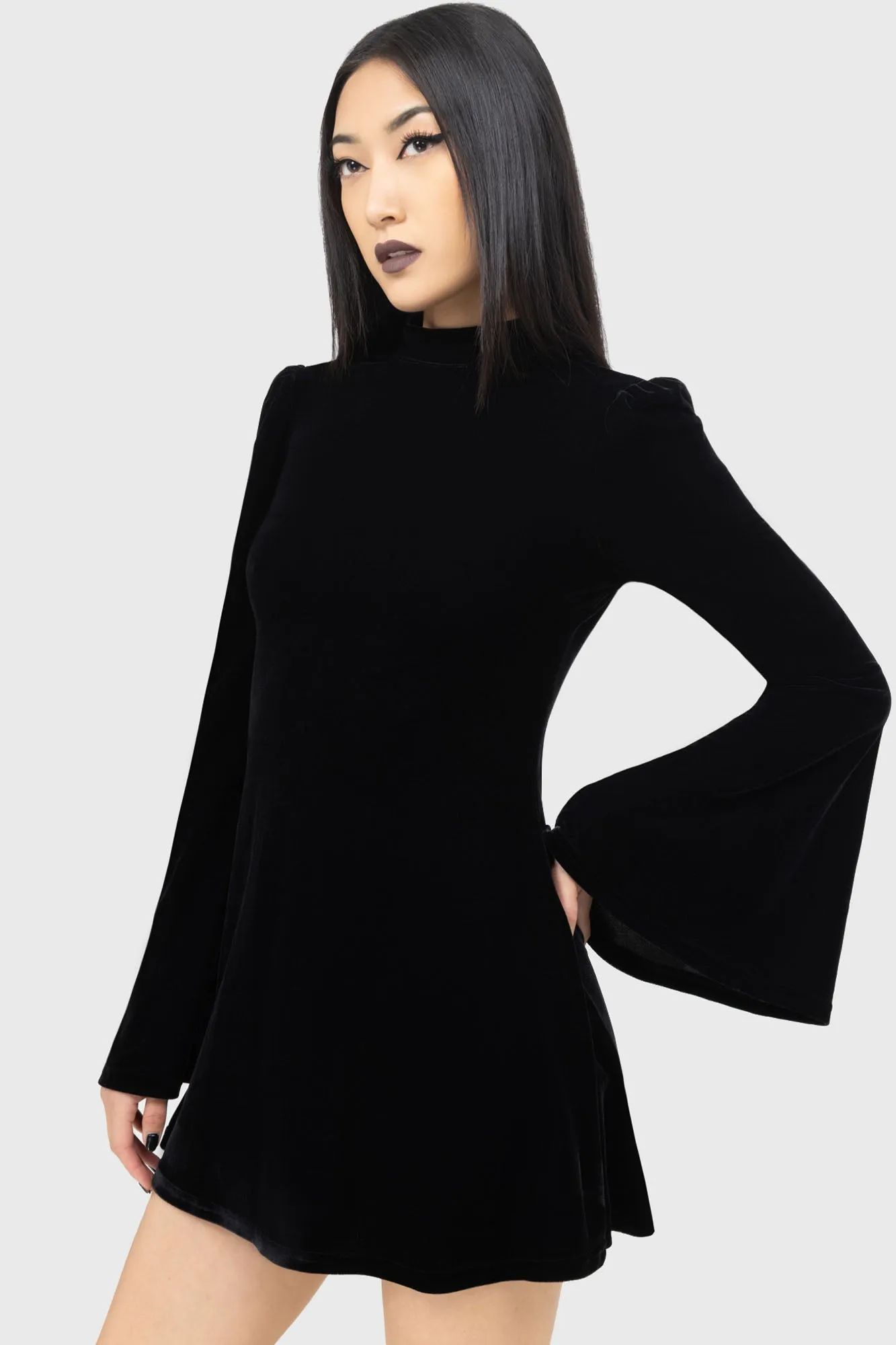Dark Dawn Dress sold by Killstar product image thumbnail 5