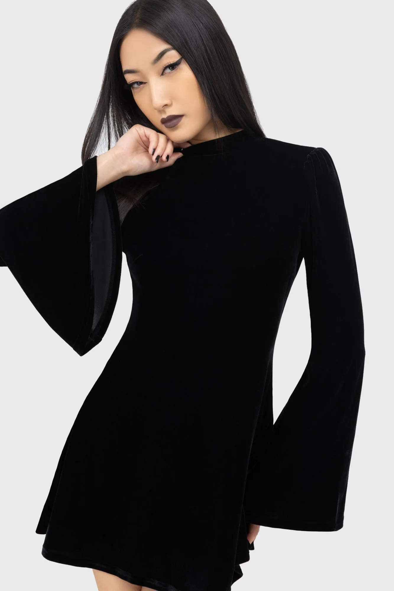 Dark Dawn Dress sold by Killstar product image thumbnail 4