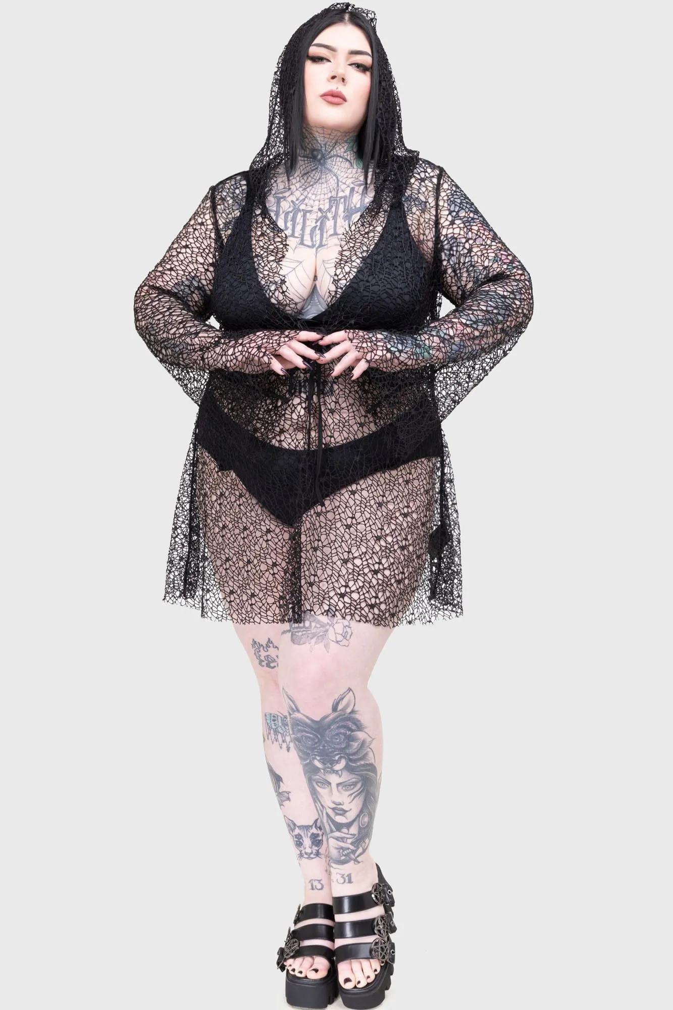 Cobweb Cove Cloak sold by Killstar product image thumbnail 5