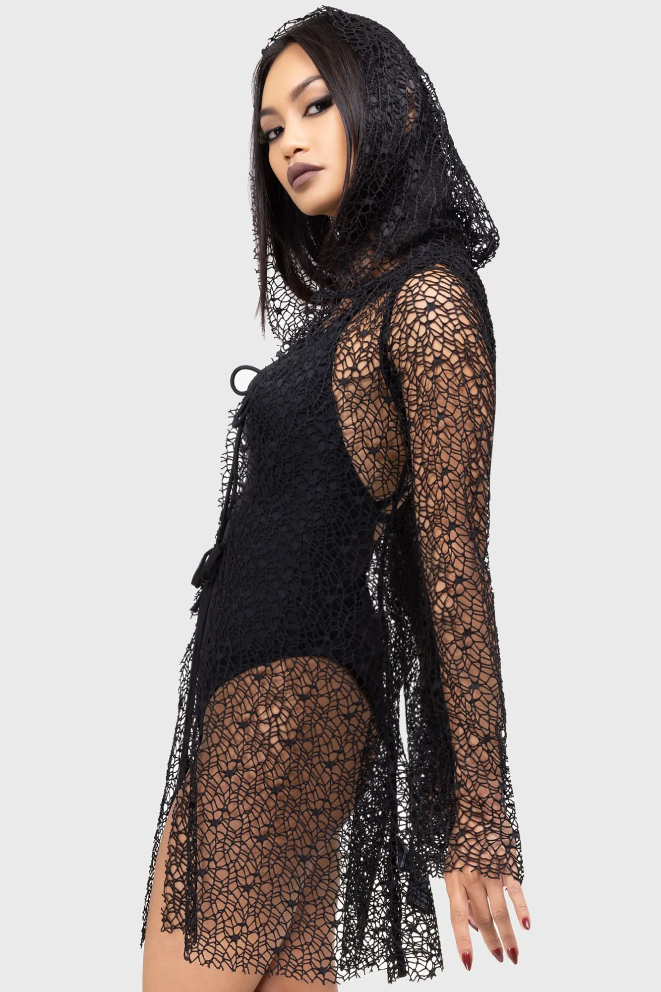 Cobweb Cove Cloak sold by Killstar product image thumbnail 4