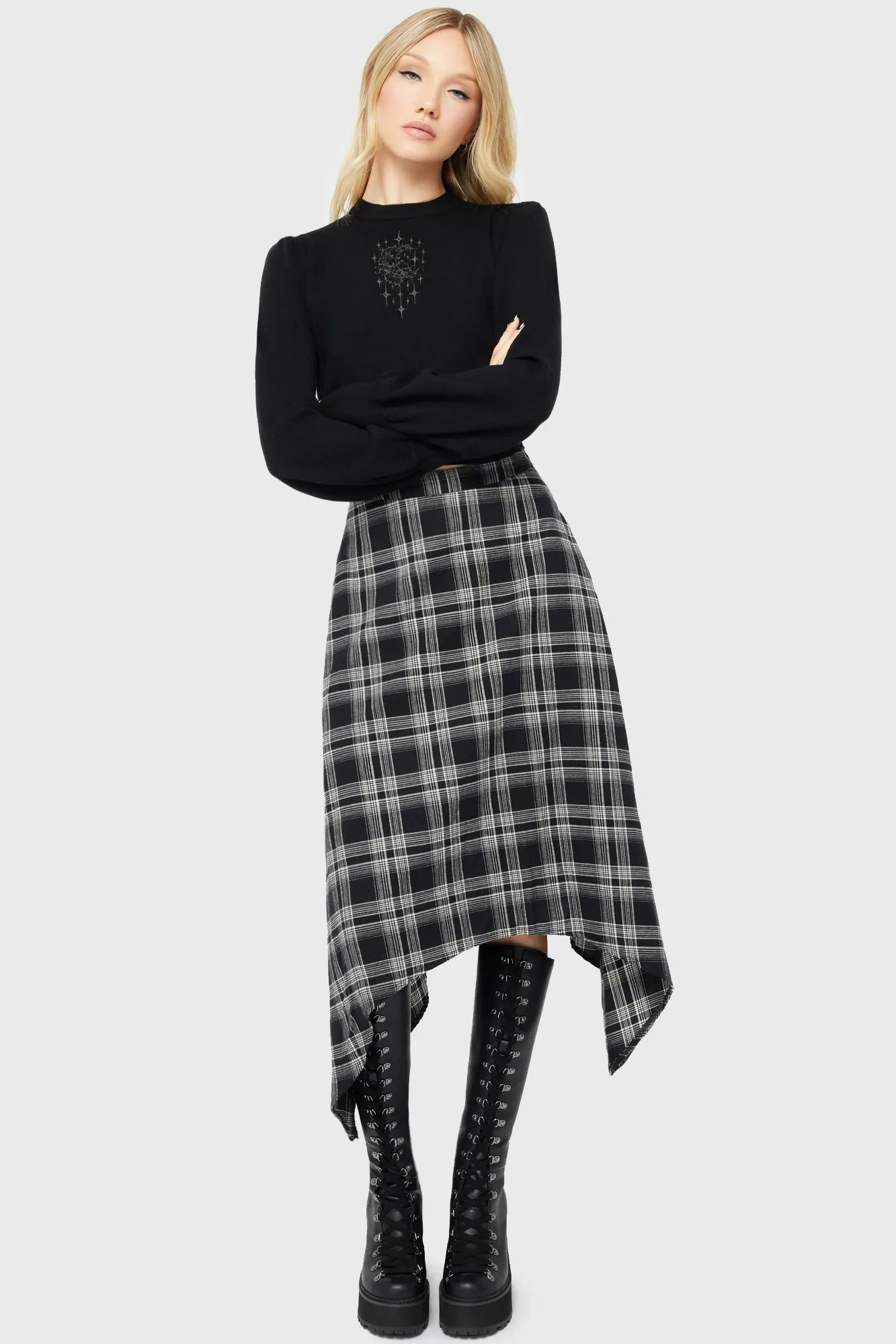 Lunar Thorn Jumper sold by Killstar product image thumbnail 4