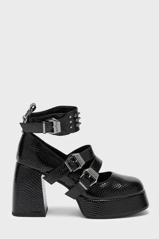 Nightmarish Mary Janes sold by Killstar