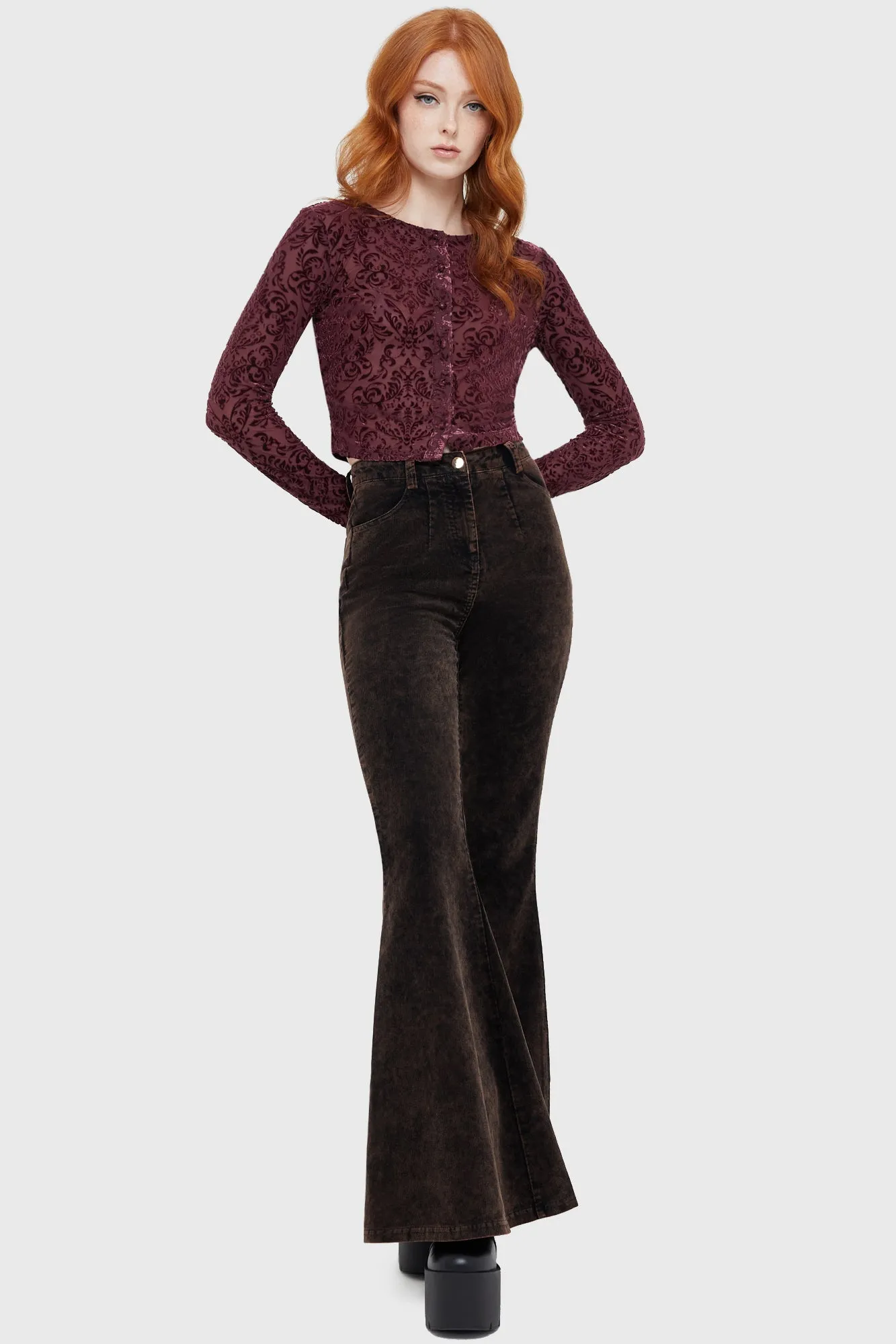 Blood Whisper Cardigan sold by Killstar product image thumbnail 2