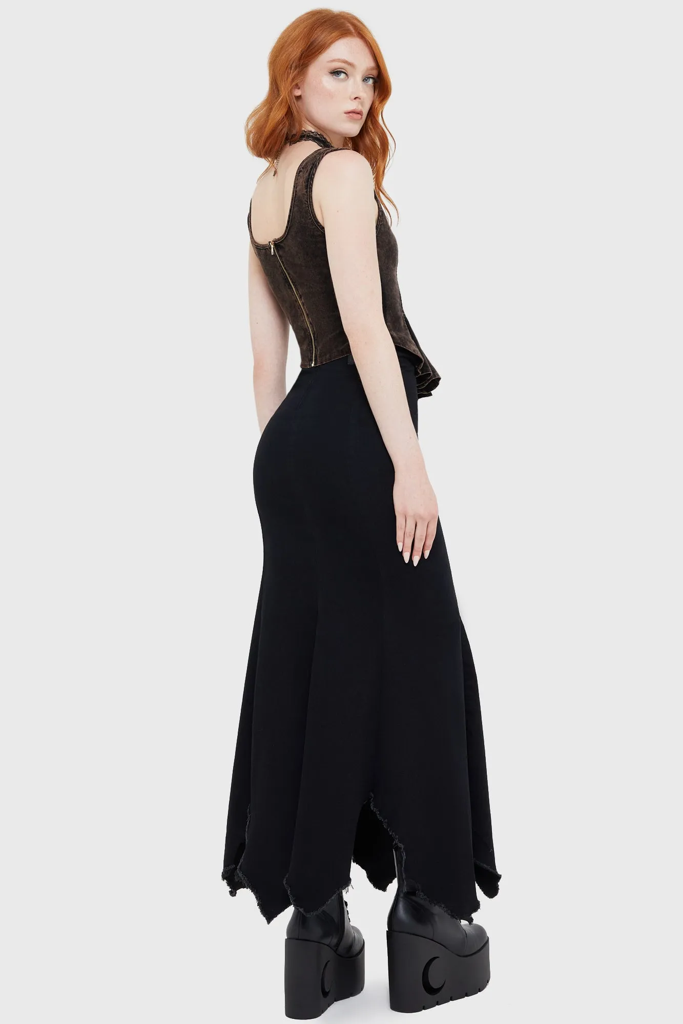 Dreadmire Corset Top sold by Killstar product image thumbnail 4