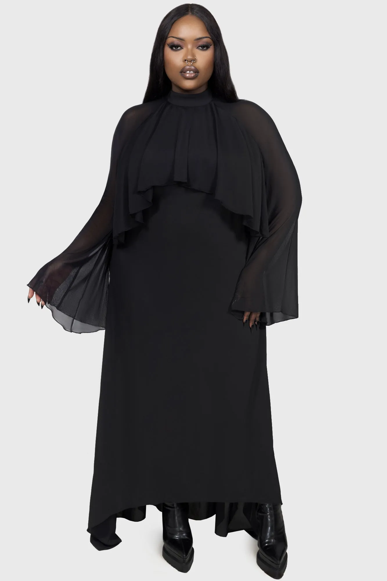 Night Coil Dress sold by Killstar product image thumbnail 3