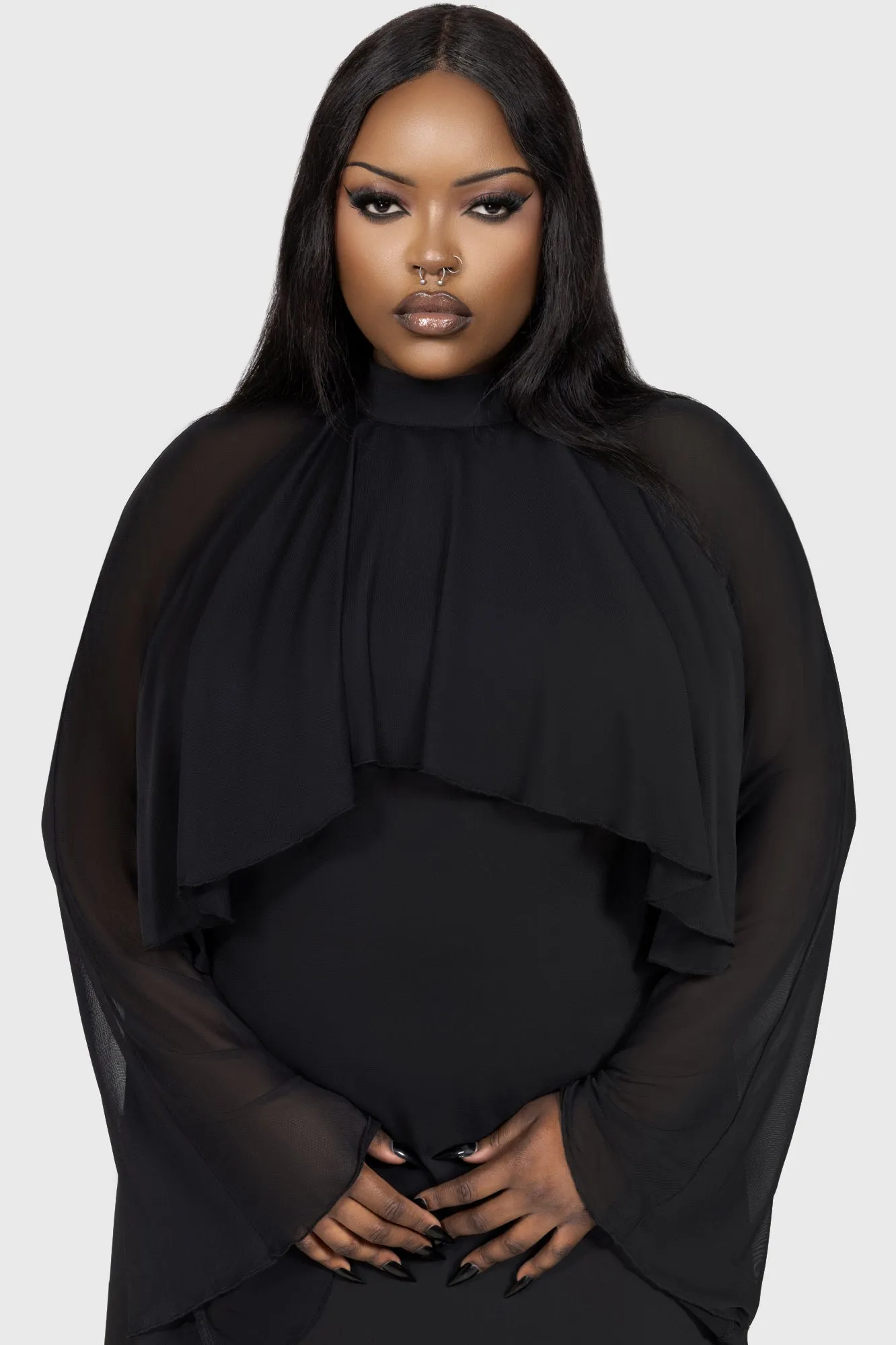 Night Coil Dress sold by Killstar product image thumbnail 4