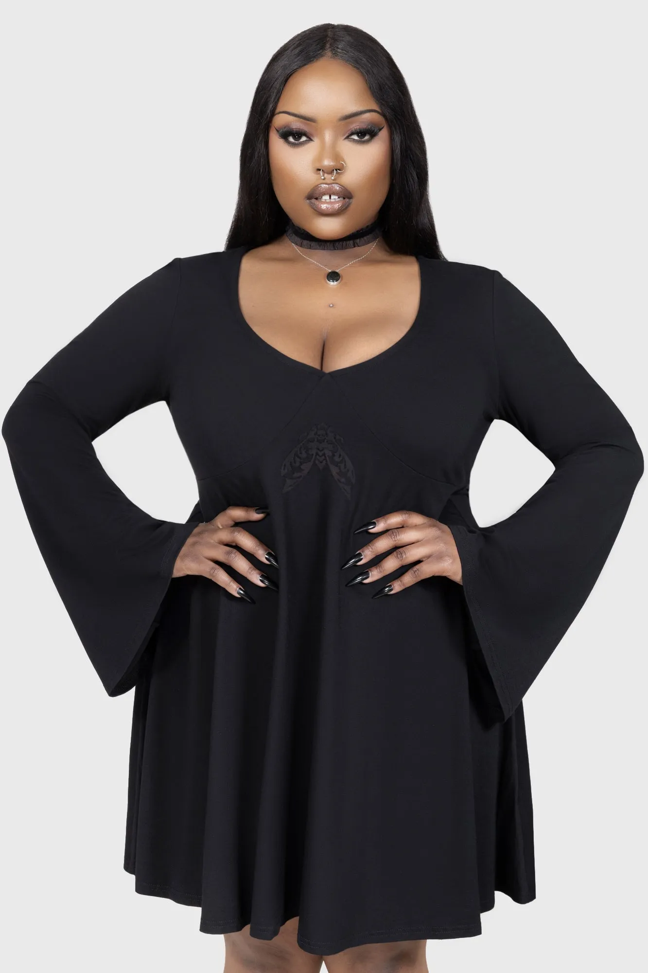 Moonlight Madness Dress sold by Killstar product image thumbnail 5