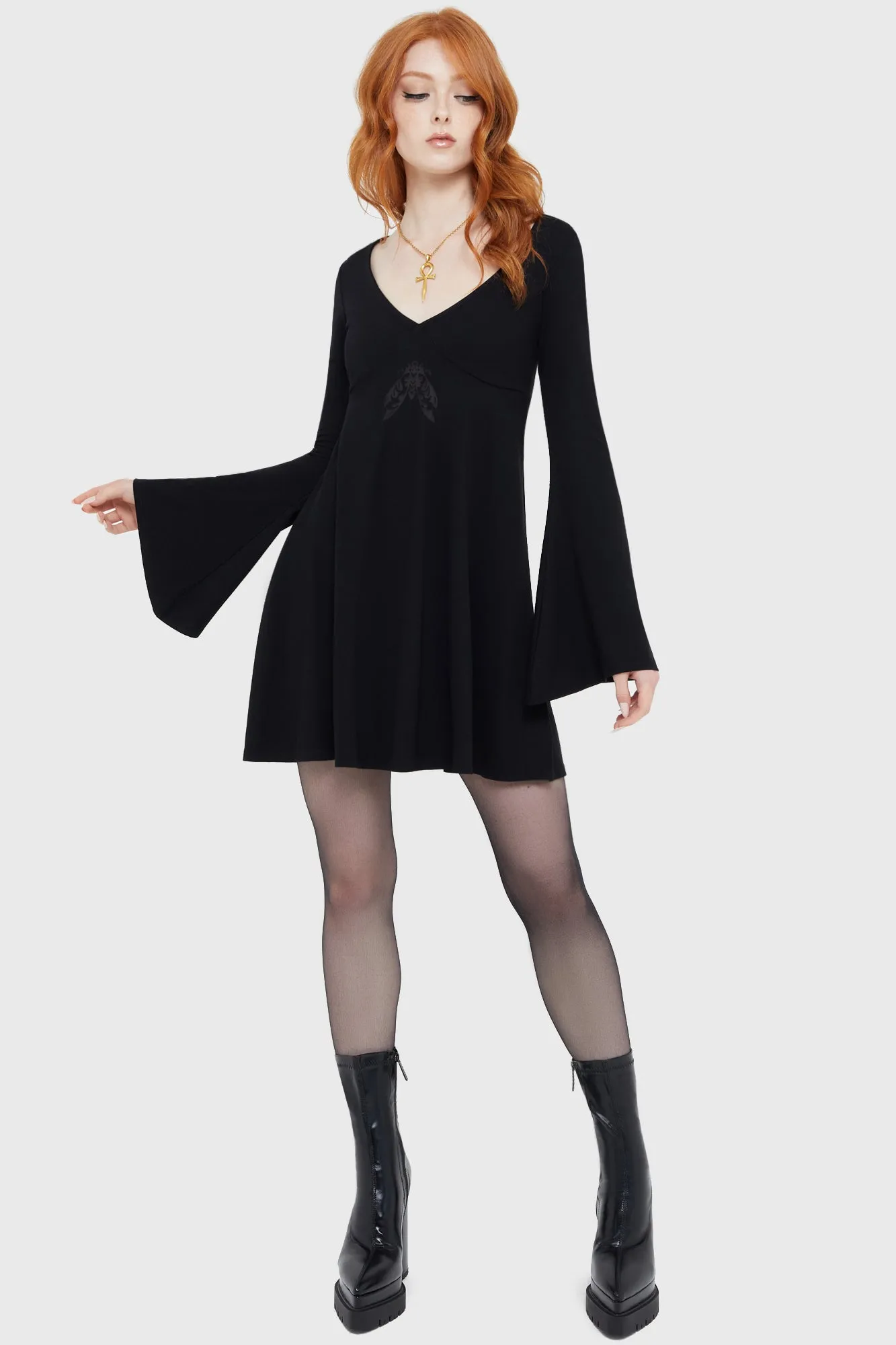 Moonlight Madness Dress sold by Killstar product image thumbnail 2