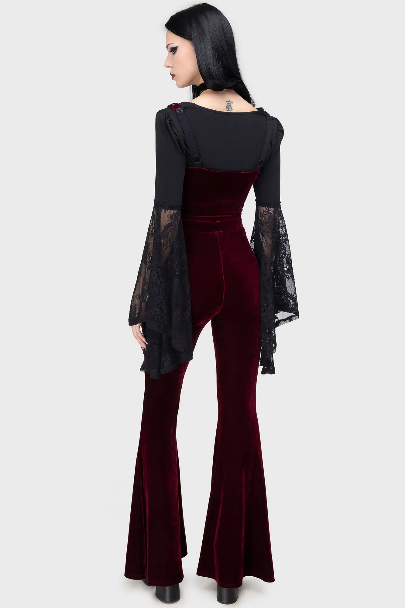 A Devil's Rose Underbust Corset Top sold by Killstar product image thumbnail 3