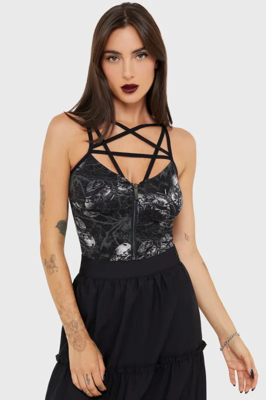 Magica Spidrasica Top sold by Killstar