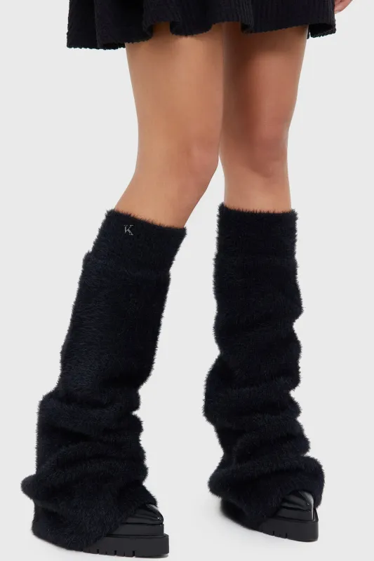 Dark Night Leg Warmers [Black] made by Killstar