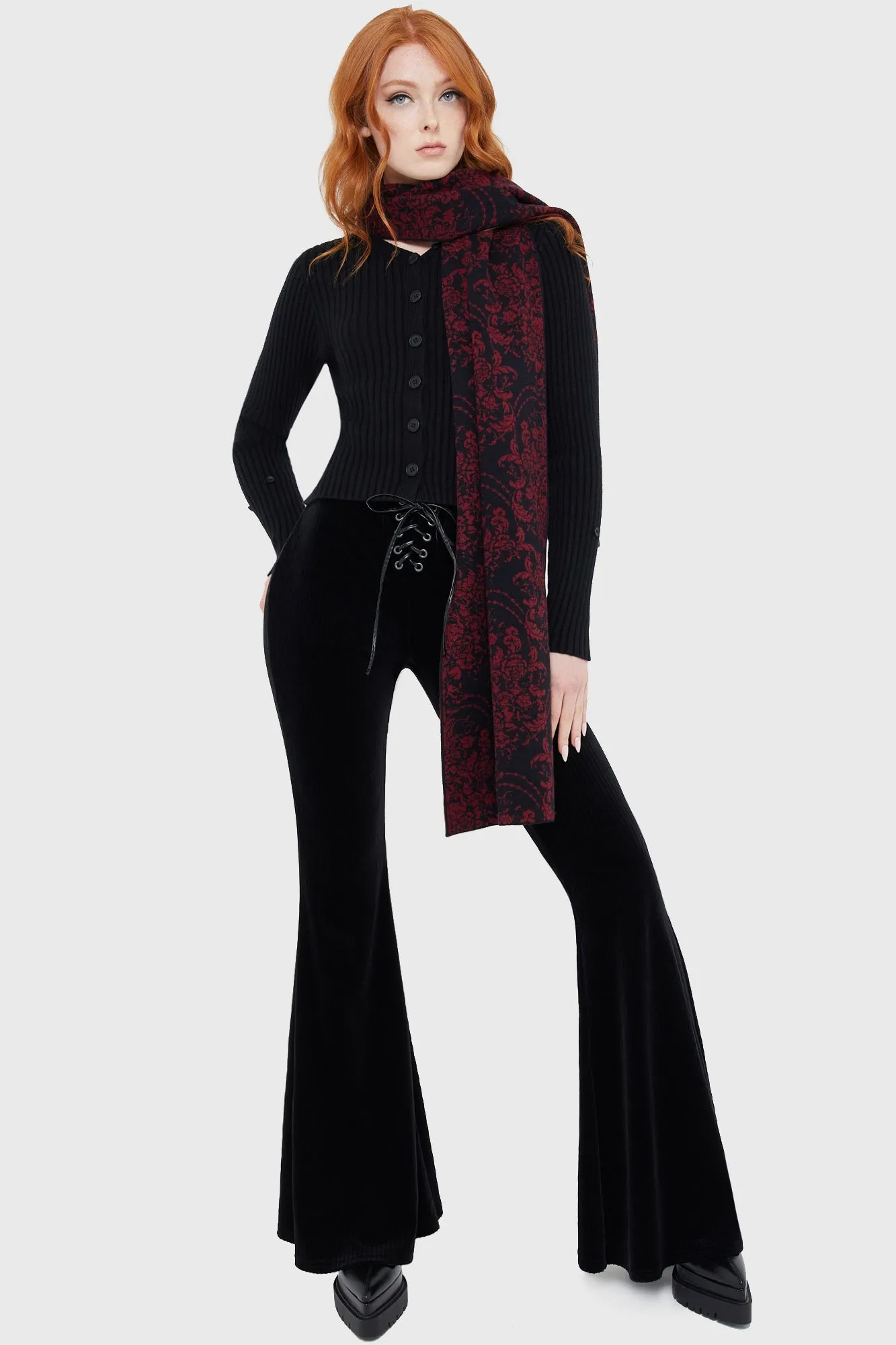 Fiend Scarf sold by Killstar product image thumbnail 2