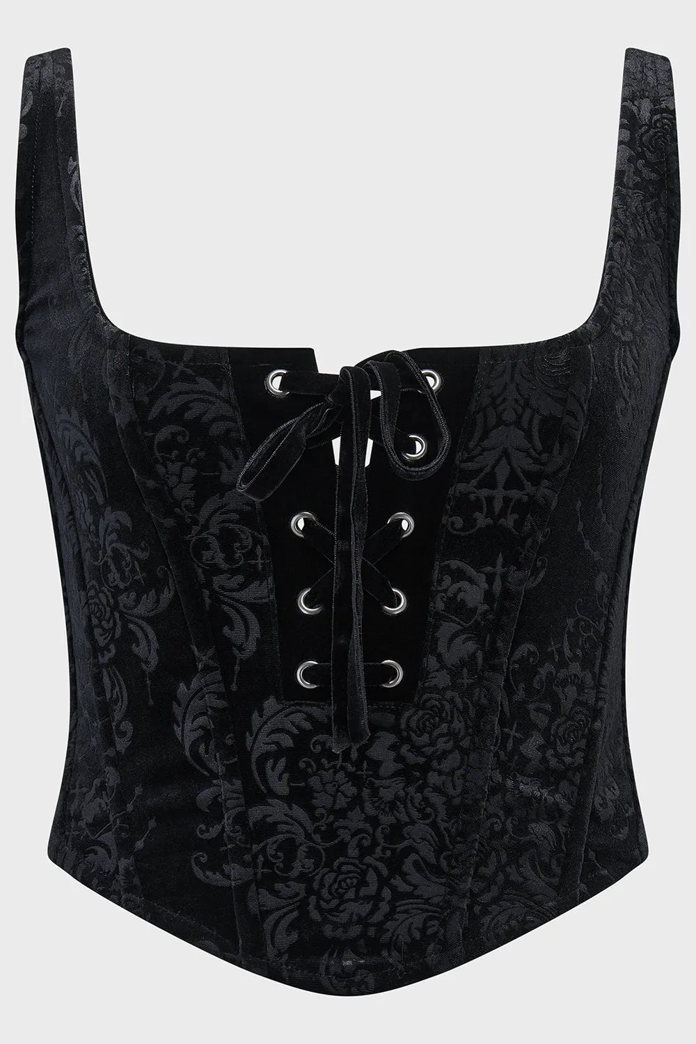 Nightrein Corset sold by Killstar product image thumbnail 5