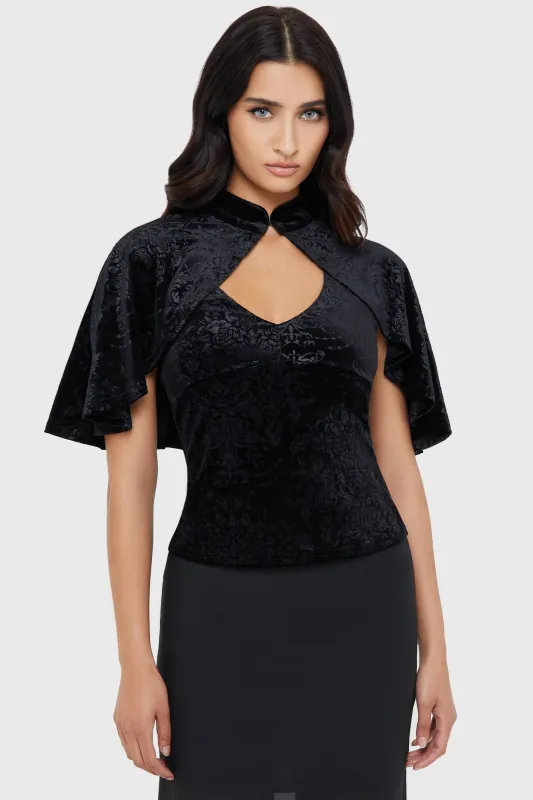 Moonlit Temper Top sold by Killstar