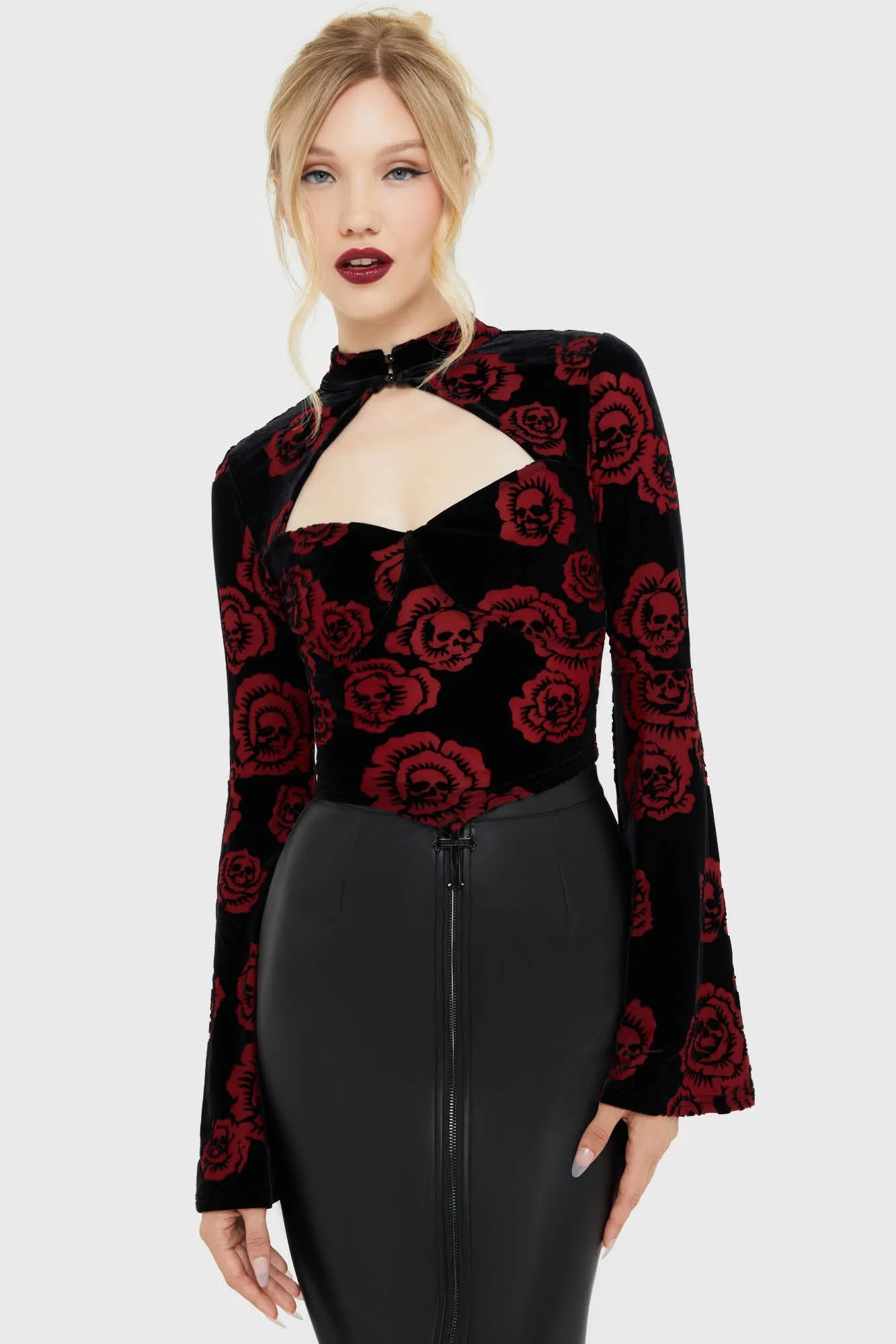 Pandora's Rose Top sold by Killstar product image thumbnail 3