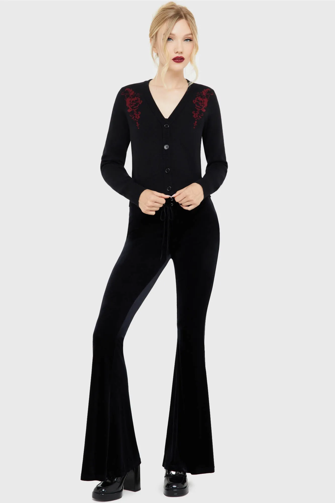 Morbid Matilda Cardigan sold by Killstar product image thumbnail 3