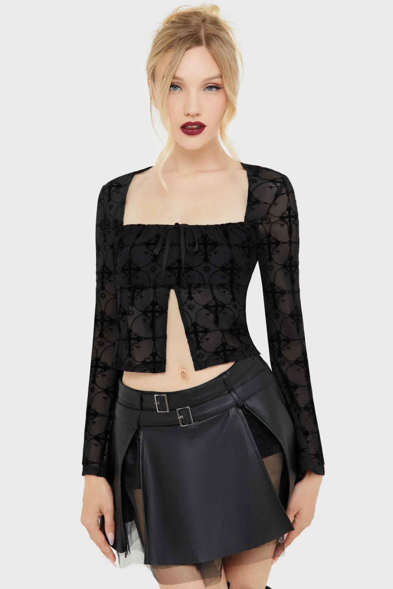 Death's Darling Skirt sold by Killstar product image thumbnail 2