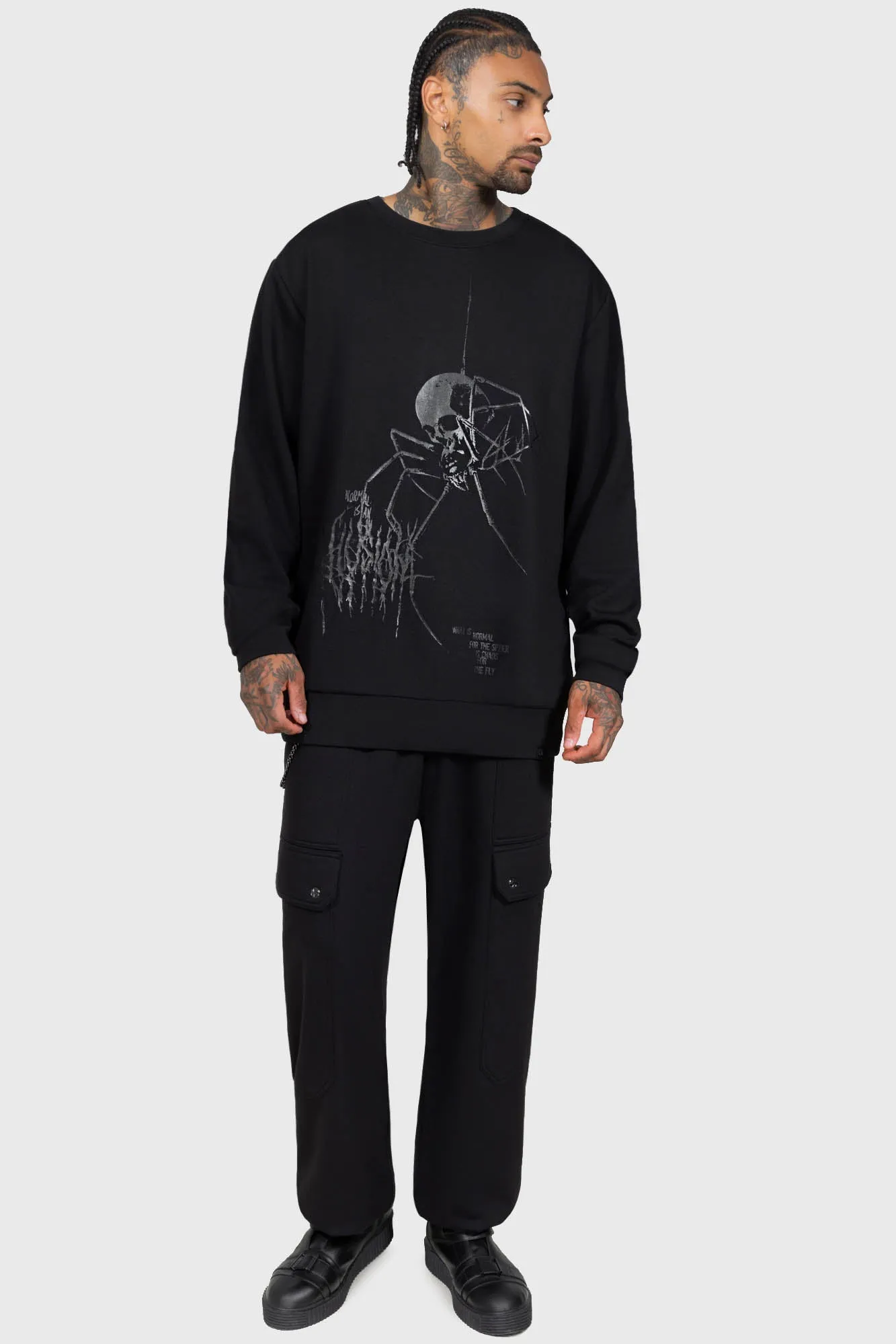 Eternal Abyss Joggers sold by Killstar product image thumbnail 3