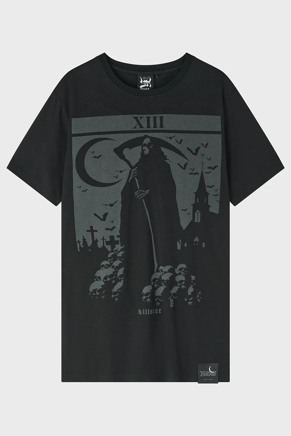 Death's Graveyard Short Sleeve T-Shirt sold by Killstar product image thumbnail 5